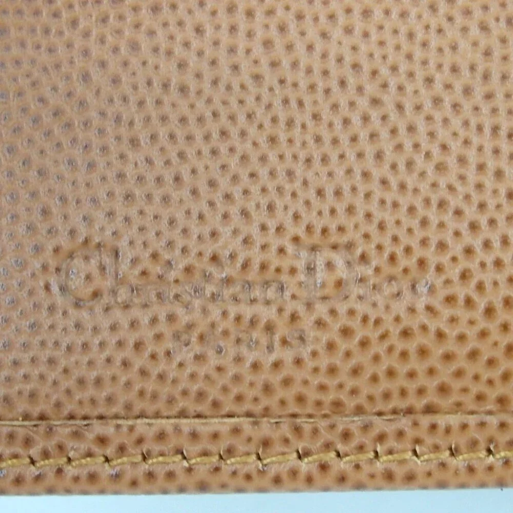 Authentic Christian Dior wallet leather [Used]